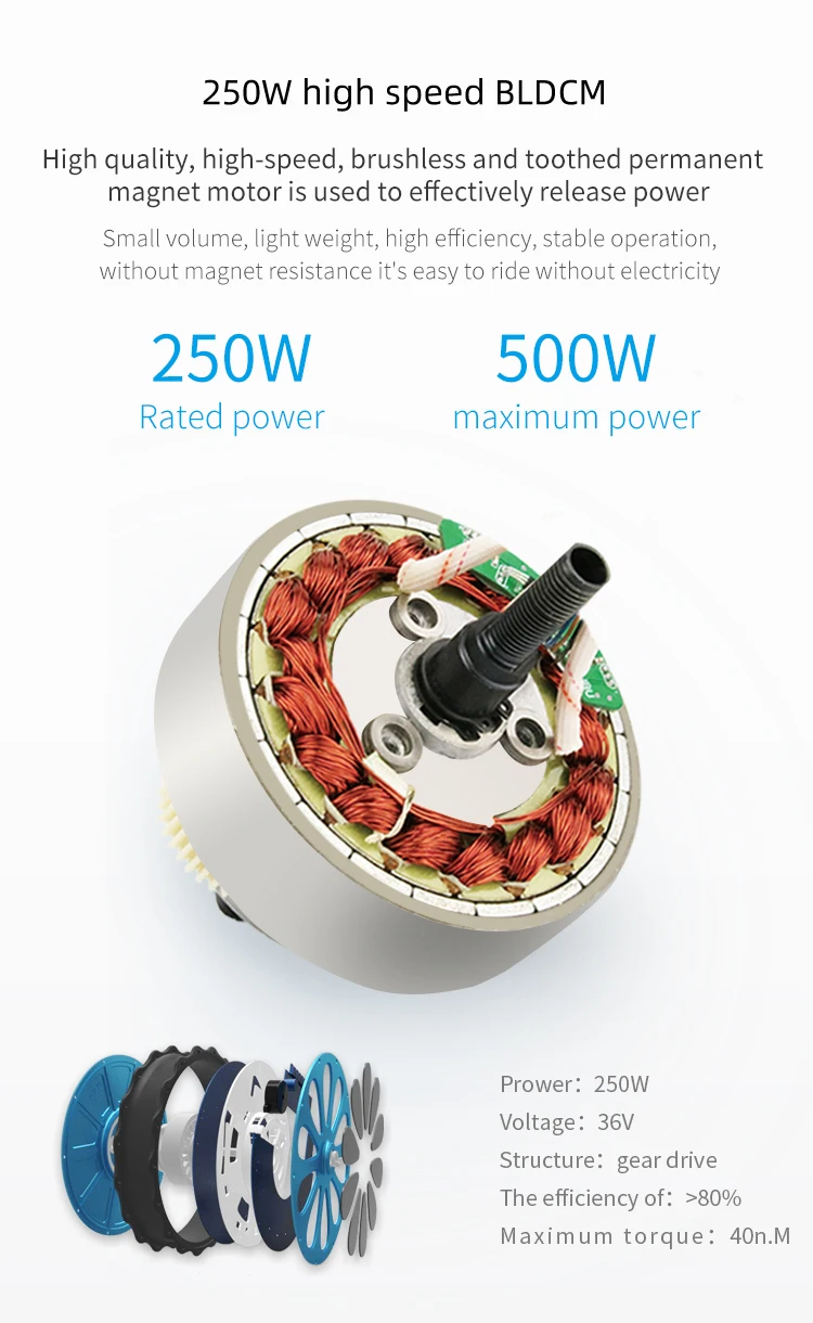 Ebike Kit Front Hub Motor Electric Bicycle Conversion Kit With Battery Hidden Power Front Wheel