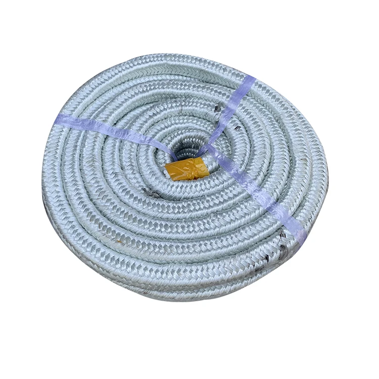 
Heat Resistance Fireproof Braided Fiberglass Square Rope With Ceramic Fiber Core  (62085833327)