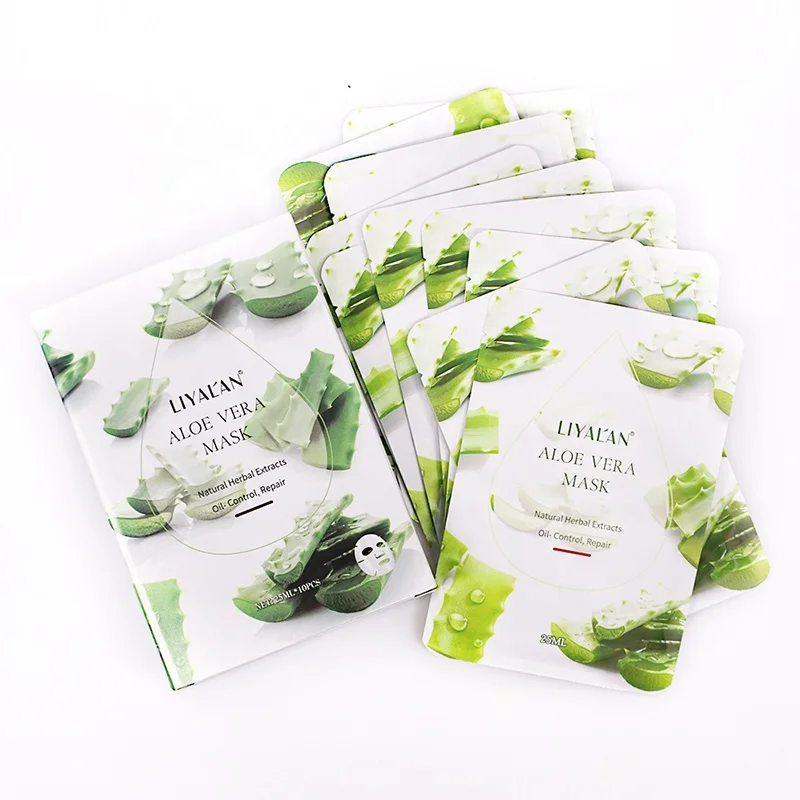 

OEM Custom Private Label 10pcs Whitening Collagen Face Skin Care Cosmetics Natural Fruit Facial Sheet Mask With Box