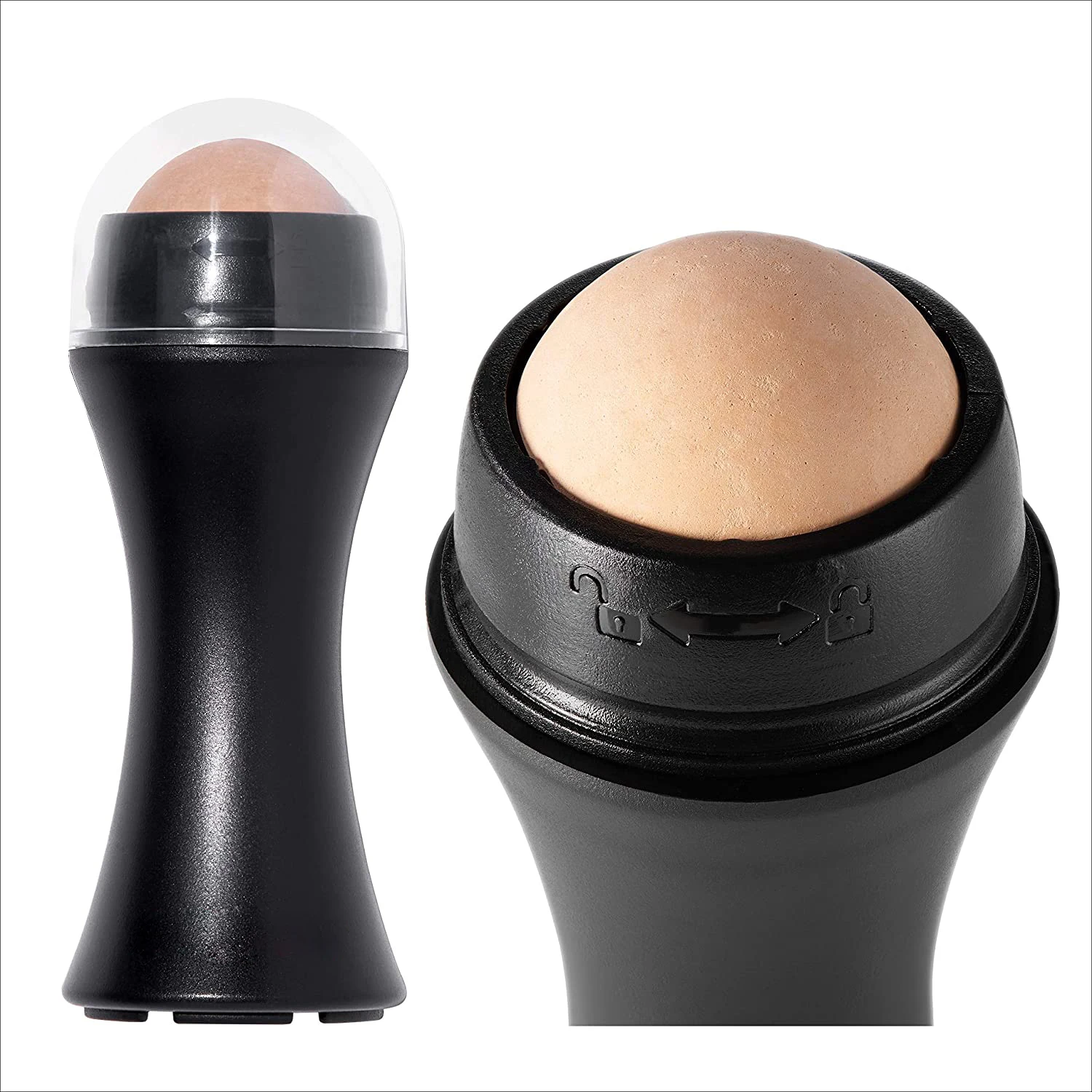 

New arrival natural volcanic stone roller facial massage therapy facial oil cleansing facial oil remover
