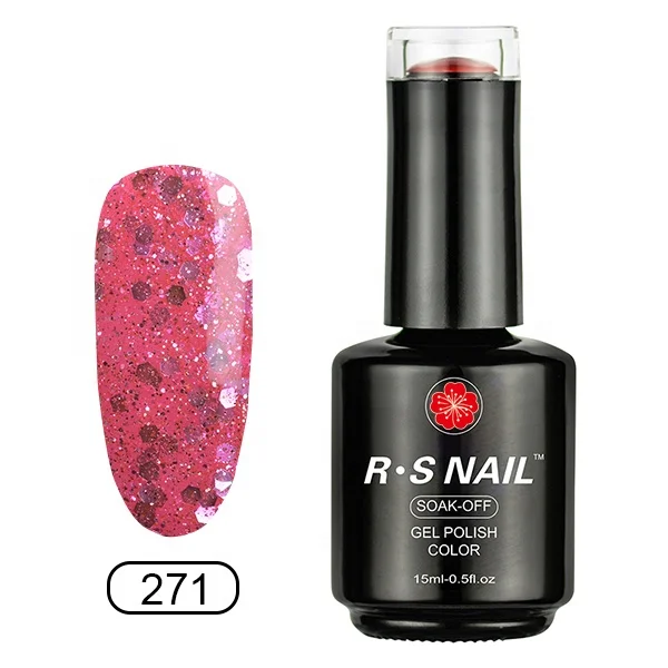 

Free sample offer nail uv glitter gel,bling color glitter uv gel nails polish, More than 800
