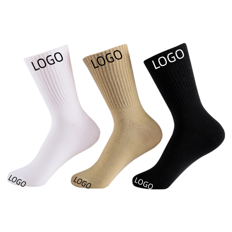 

Hot Basketball socks custom logo thick blank sublimation athletic socks