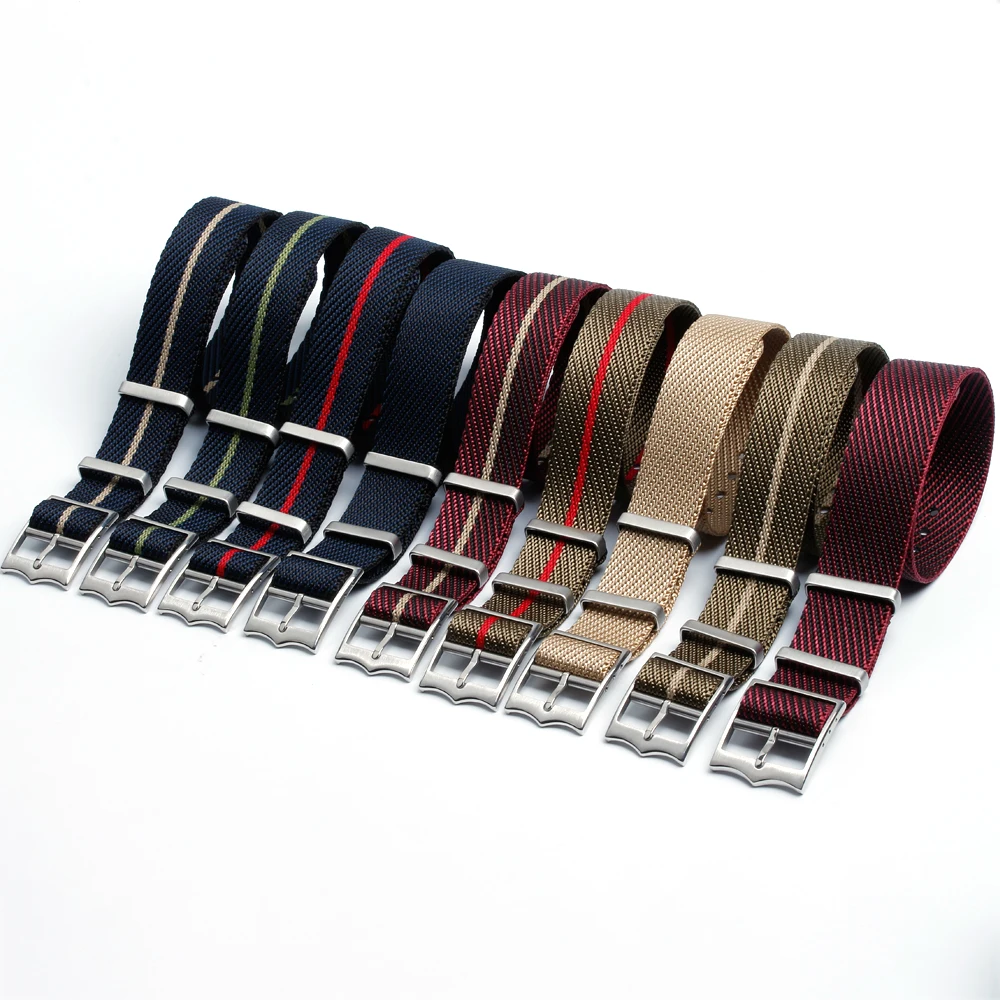 

CONKLY New In Single Pass Woven Custom Fabric Bands Nylon Nato Strap  Watch Band