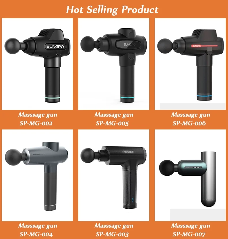 Amazon Hot Selling Professional Cordless Handheld Deep Vibration Muscle Massage Gun