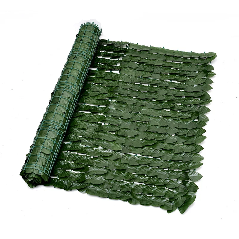 118.1x39.3 Inch Artificial Ivy Privacy Screen Artificial Hedges Fence and Artificial Plant Wall Plastic Green Leaves Fence