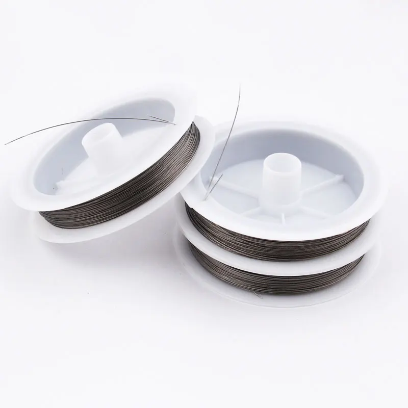 

DIY jewelry accessories crystal lead handmade beaded material Stainless steel beaded steel wire Jewelry accessories line, Sliver