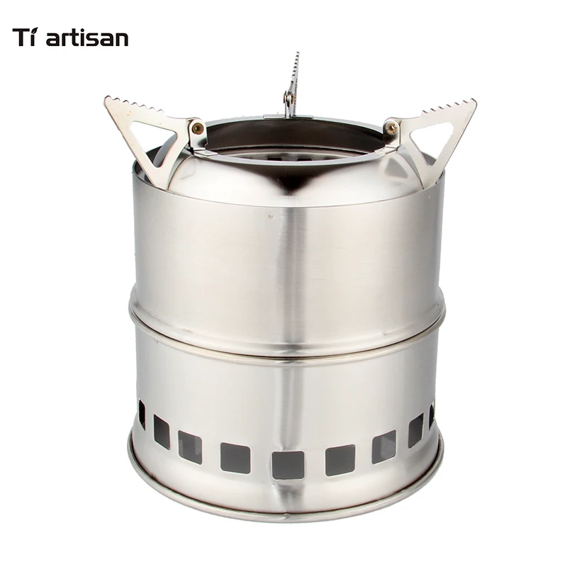 便宜的价格户外野营不锈钢火炉