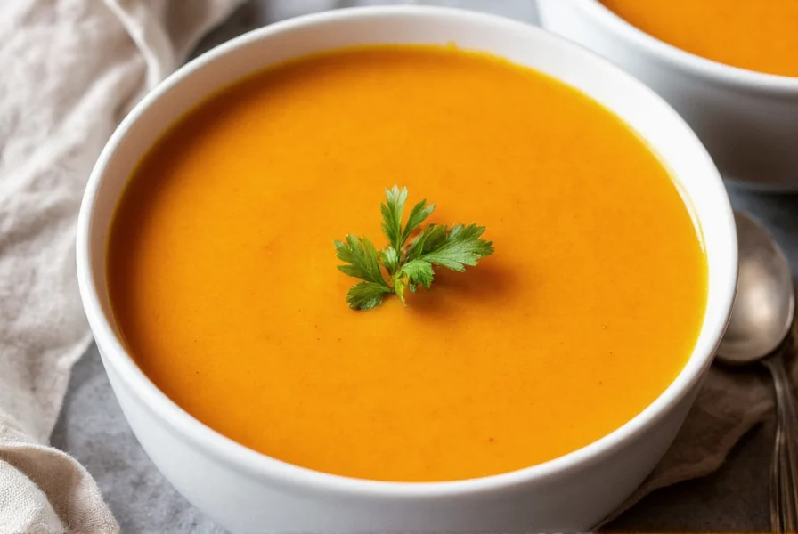 Perfect Carrot Soup with Ginger Recipe & Health Benefits