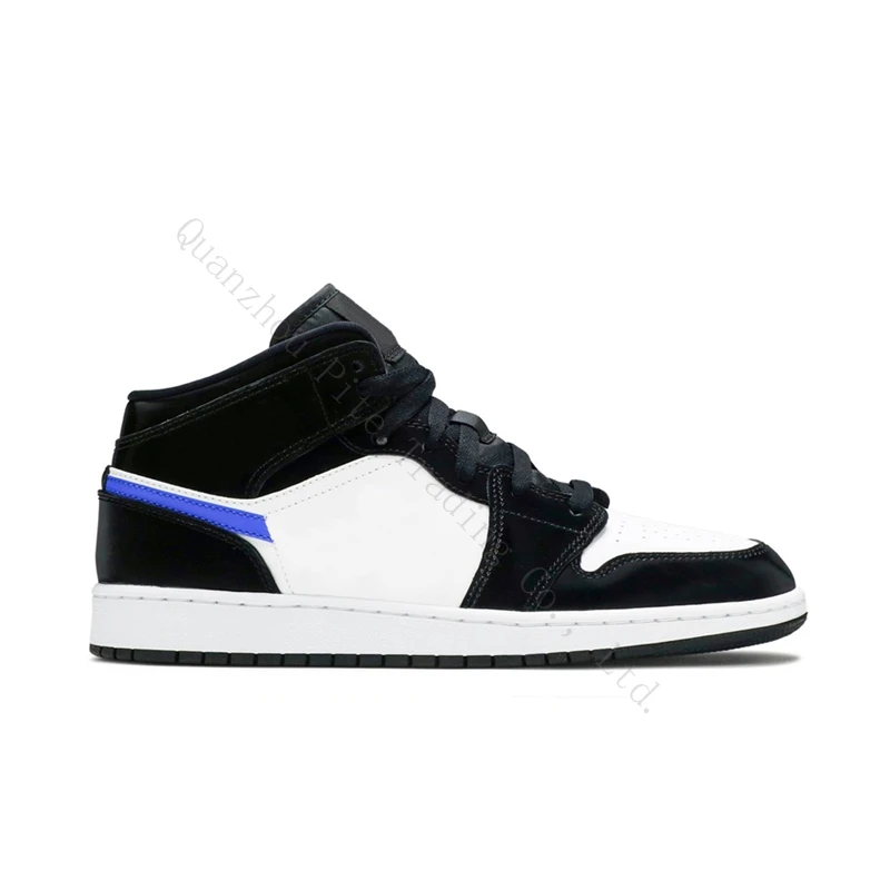 

Jardon 1 Retro Blue and white panda men's women's fashion casual sports basketball running zapatillas shoes sneaker