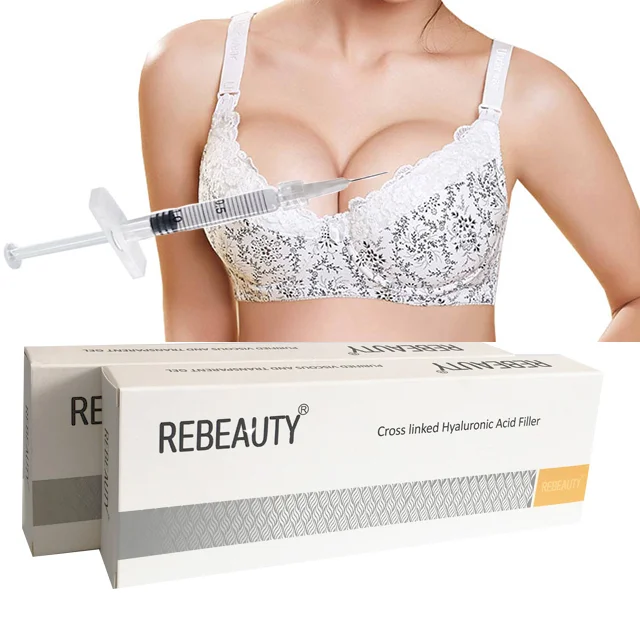 

Breast enhancement hyaluronic acid filler injection 10 ml, Transparent