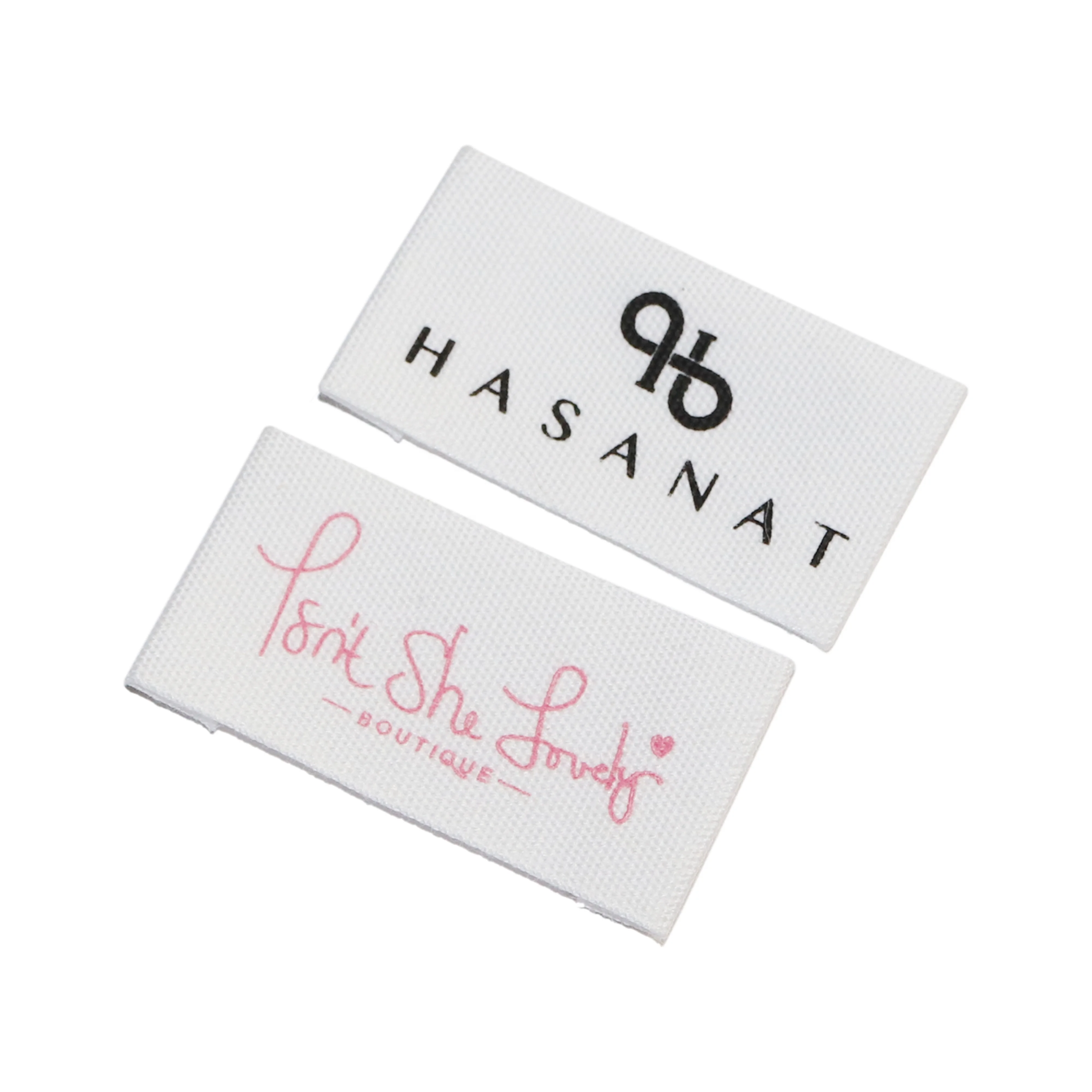 

Customized sewing labels Shirt Bags garment label tag Woven Labels for clothes