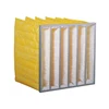 Synthetic bag air filter for air shower