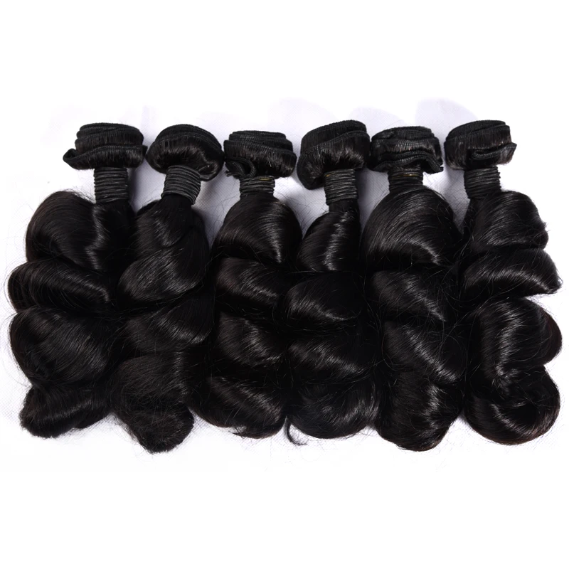 

wholesale hair vendors virgin indian cuticle align raw human hair remy ombre loose wave bundle with frontal