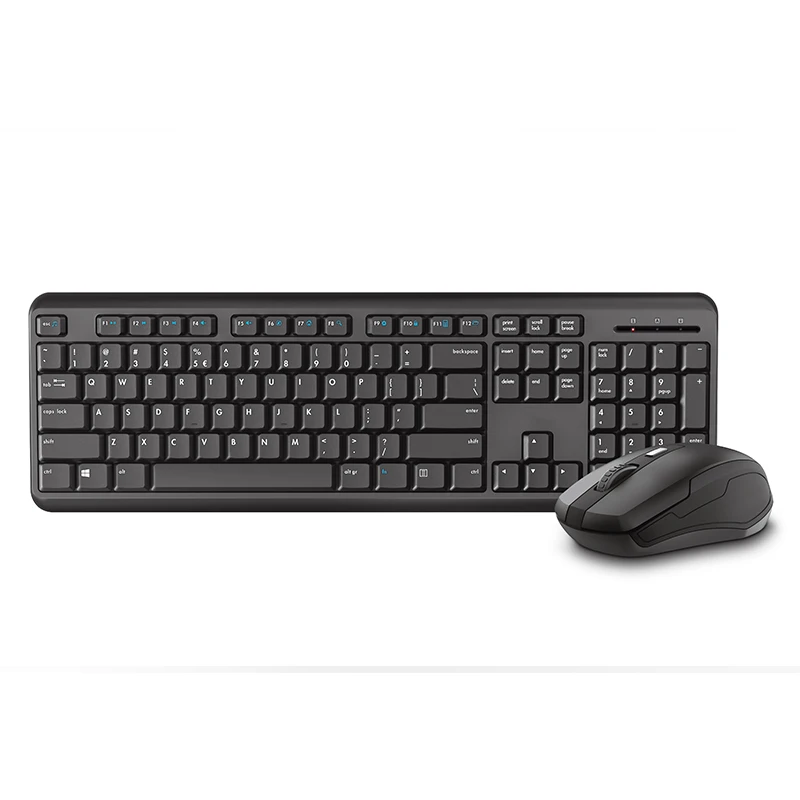 

Computer Rubber NK100 + RF2180 usb Silence combo Keyboard and mouse combo set, Injection color