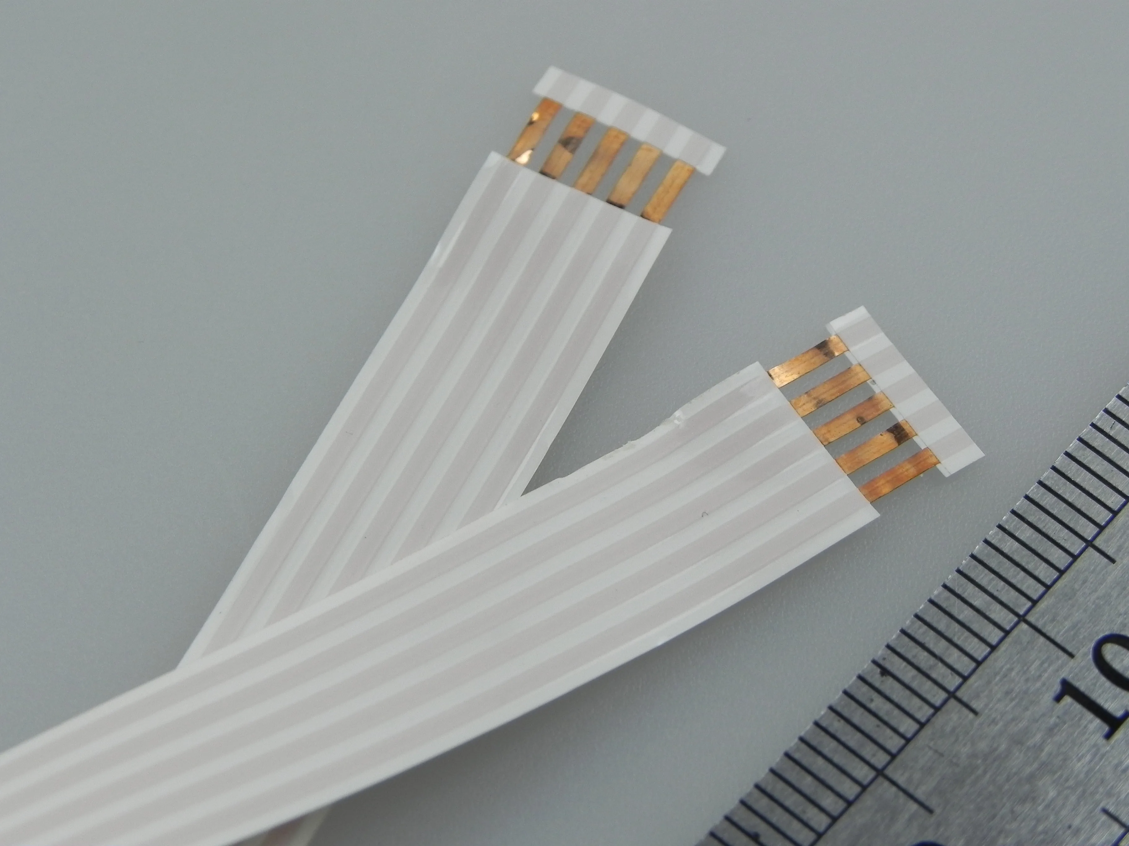 custom made design 1.76mm pitch 5 pin 545mm long airbag ffc flat