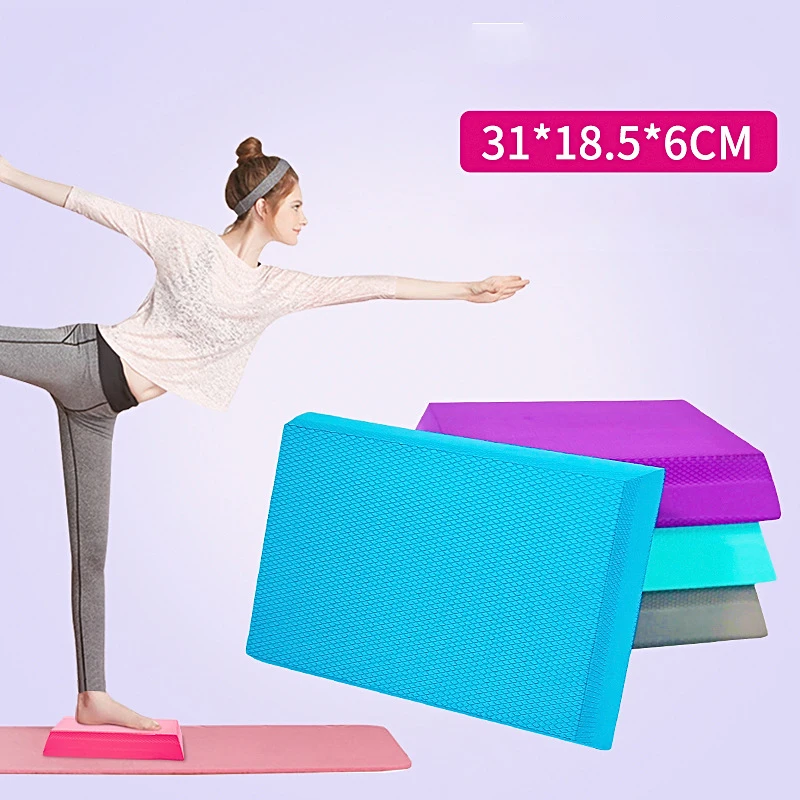 

Comprehensive Fitness Gymnastics Training Balance Pad Cushion Home Ankle Recovery Knee Pain Accessories Non Slid Unisex Yoga Mat