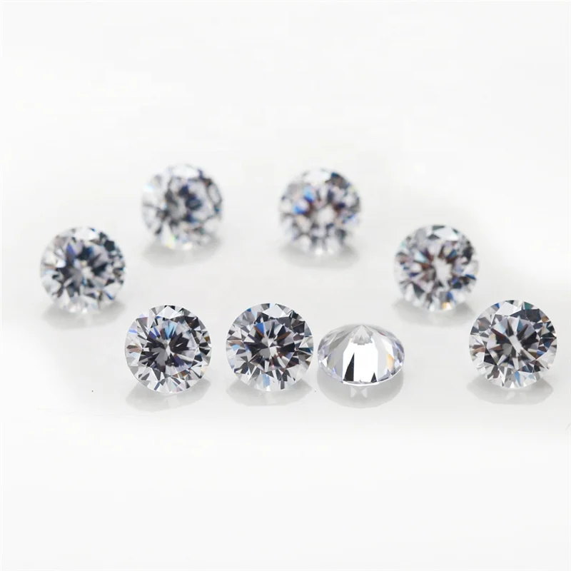

Loose Moissanite Gemstones D Color 1ct Carat 6.5mm VVS Gra Certified Gem Stone Jewelry Materials Wholesale Moissanite Gems