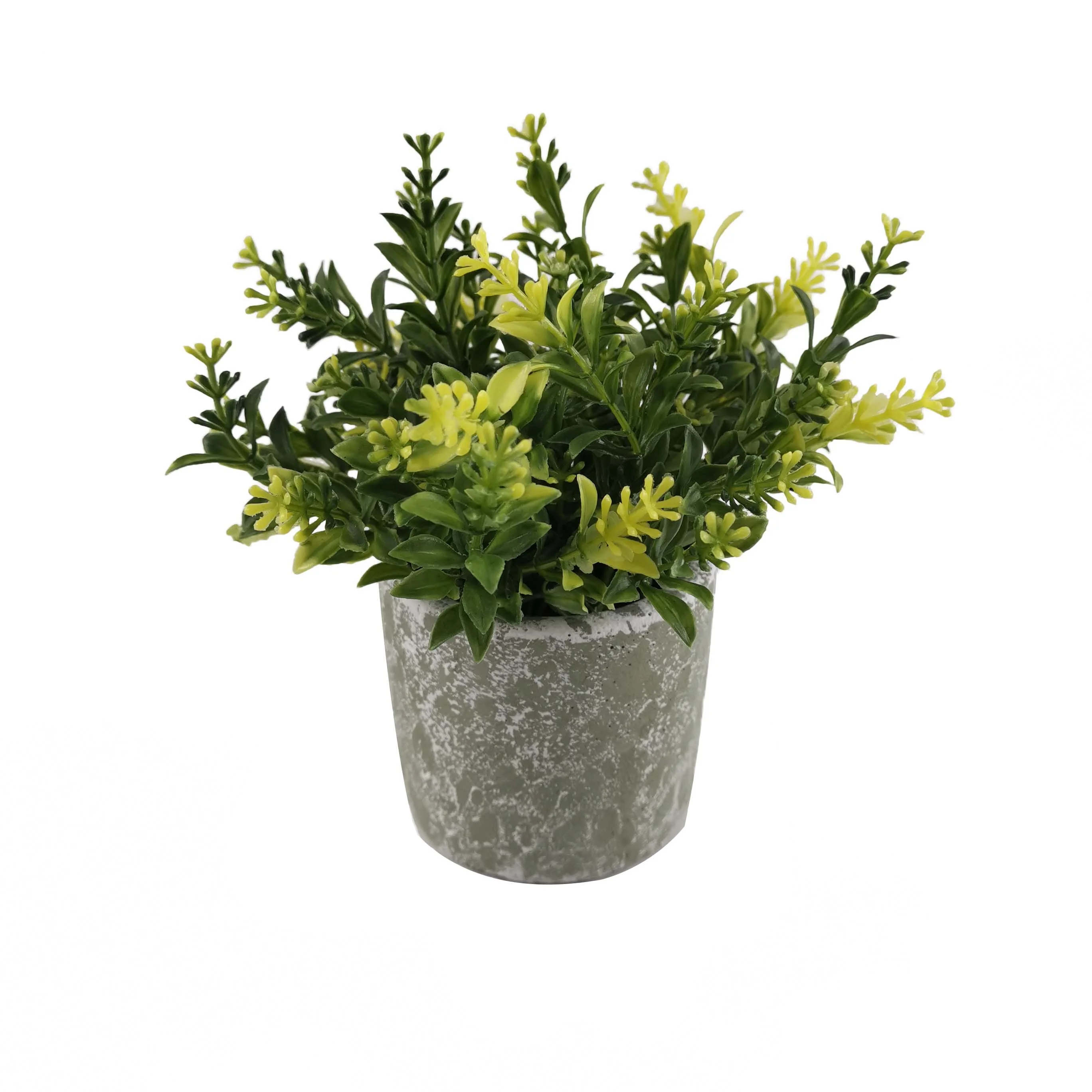 

AHE376 Mini bonsai with simulated plastic flowers and plants Artificial Potted Plants For Decoration, Pictures shown