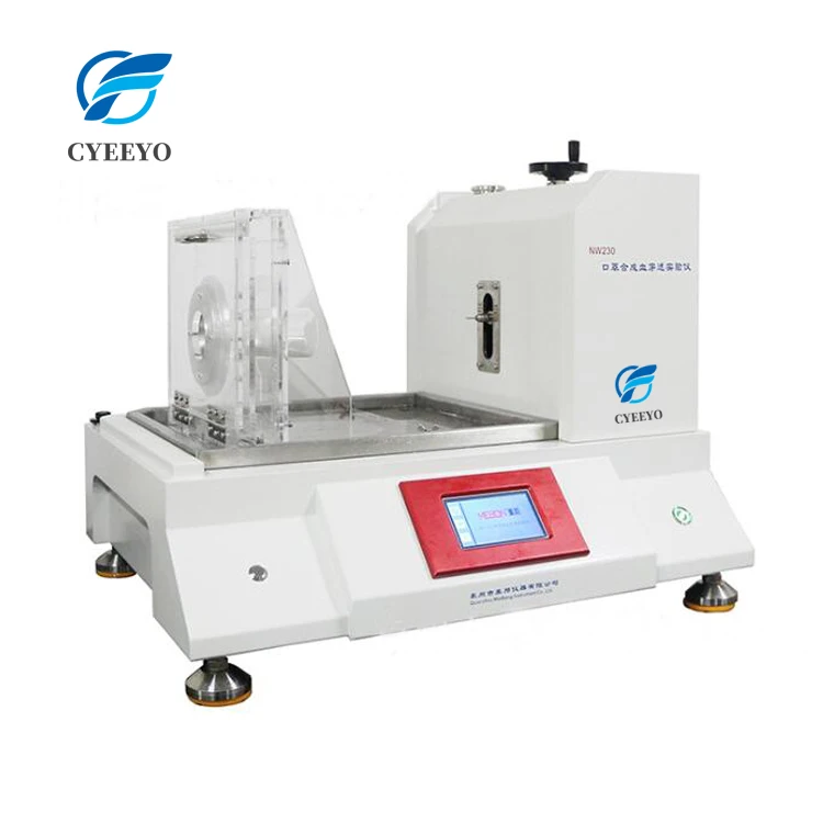 Medical mask synthetic blood penetration tester