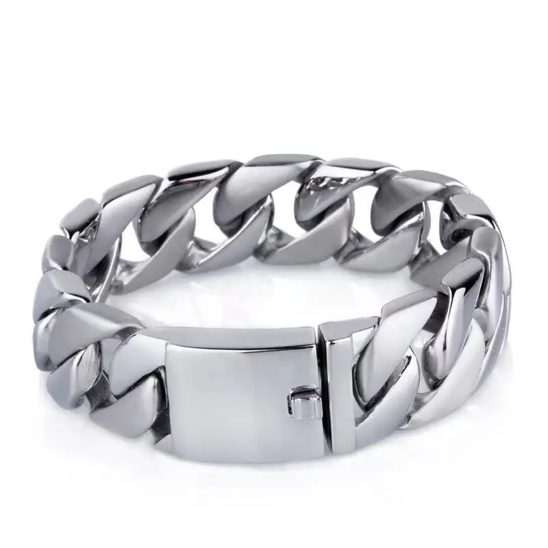 

Men's popular stainless steel bracelet European and American style alternative personality fashion jewelry hand decoration