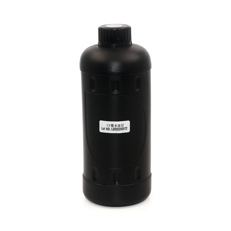Ocbestjet UV Coating Ink A+B Free LED Color UV Curable Screen Printing Ink Compatible for Epson DX5 DX6 DX7 UV LED Ink Printer