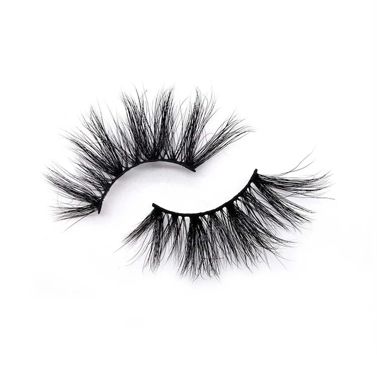 

Bulk Free Sample Private Label Luxury Long Eyelashes Thin Eyelashes 25Mm Mink Eyelash, Natural black