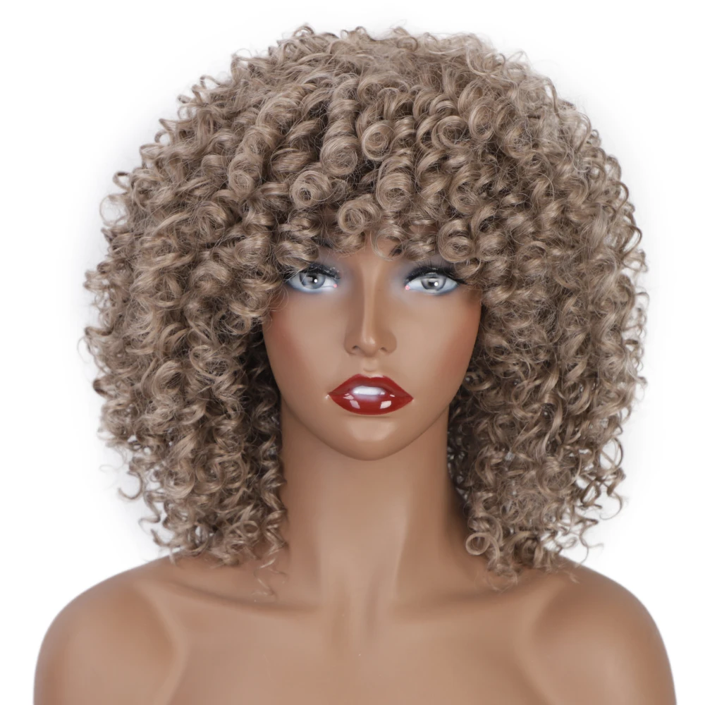 

Direct selling high quality big wave European fashion wig synthetic curly wig