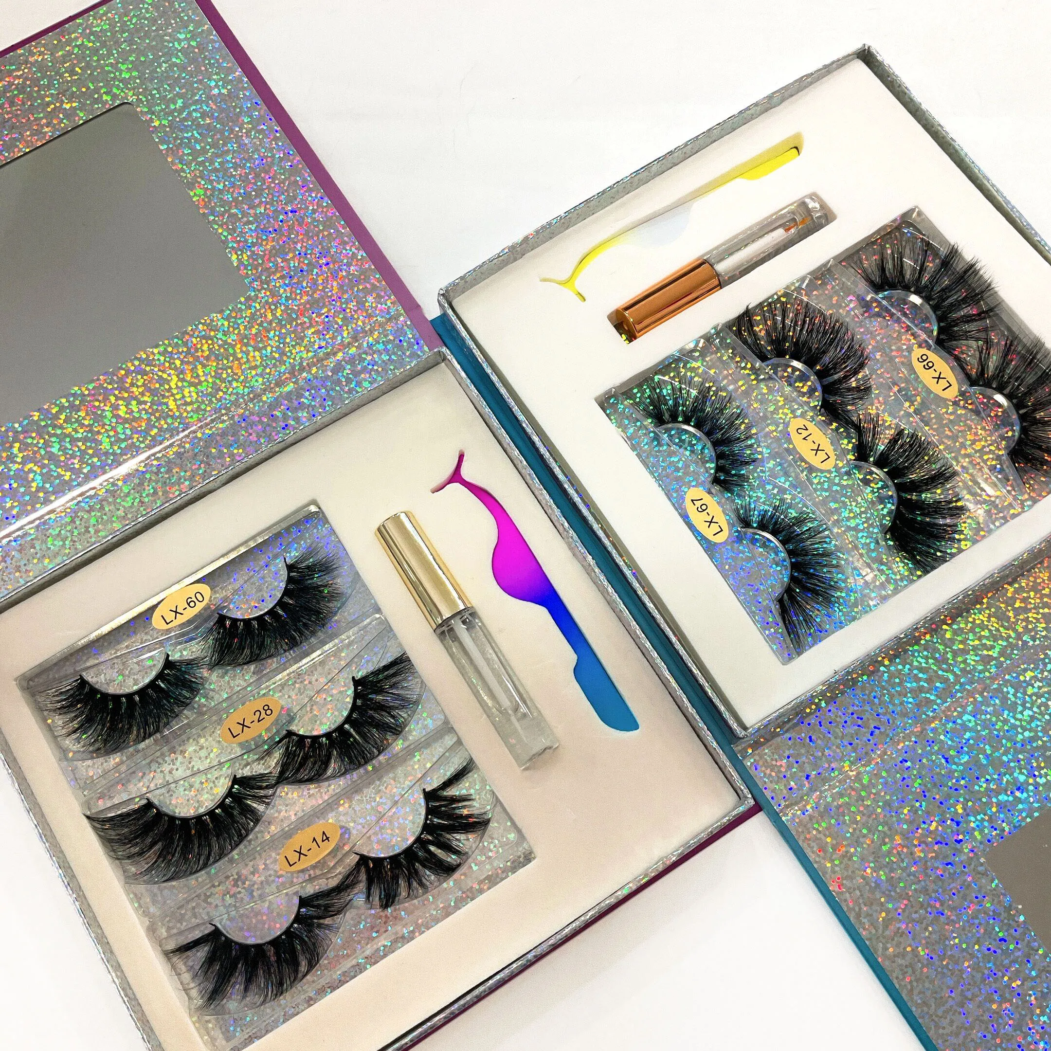 

Wholesale Cruelty Free Eyelashes Mink 3D Mink Lashes Private Label 3d Mink Lashes With Custom Packaging, Black