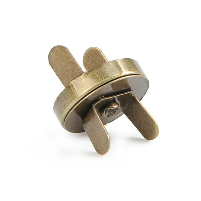 Bag Accessories Brass Hidden Strong Metal Magnetic Buttons Clothing Buttons Snap 