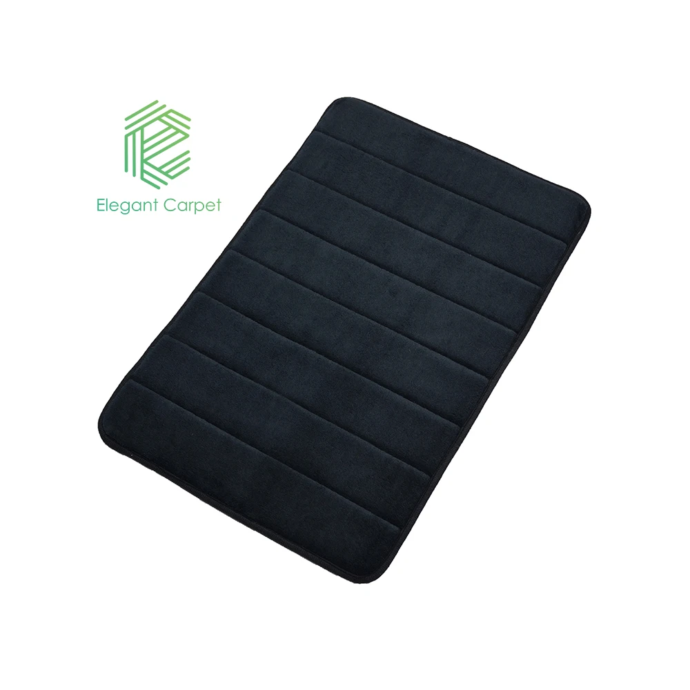 

embossed absorbent washable non slip bath mat memory foam, Customized color