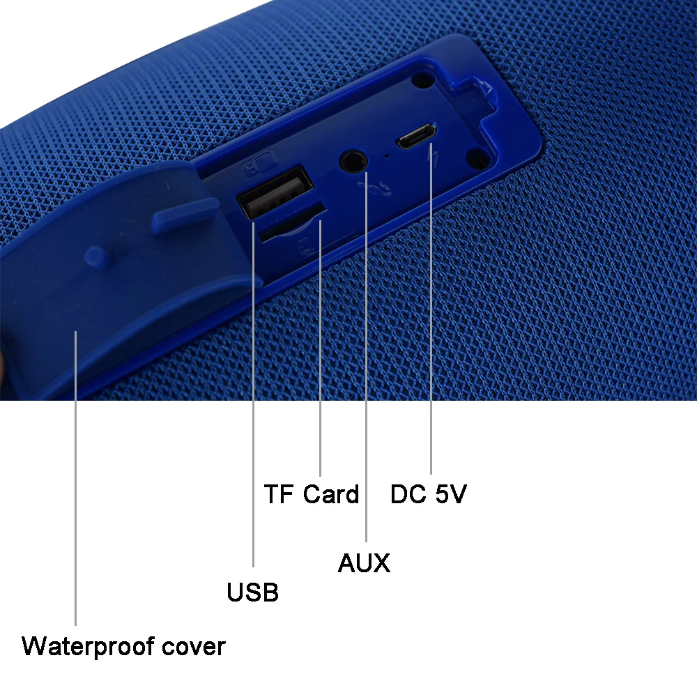 TG526 40W Portable Blutooth Speaker Wireless Outdoor Column Waterproof 3D stereo Subwoofer Speakers - ANKUX.COM
