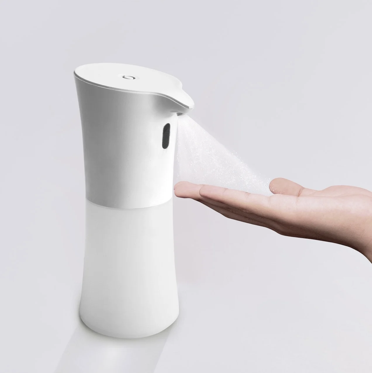 

Smart Automatic Non-Contact Hand Wash Liquid Dispenser Machine, White