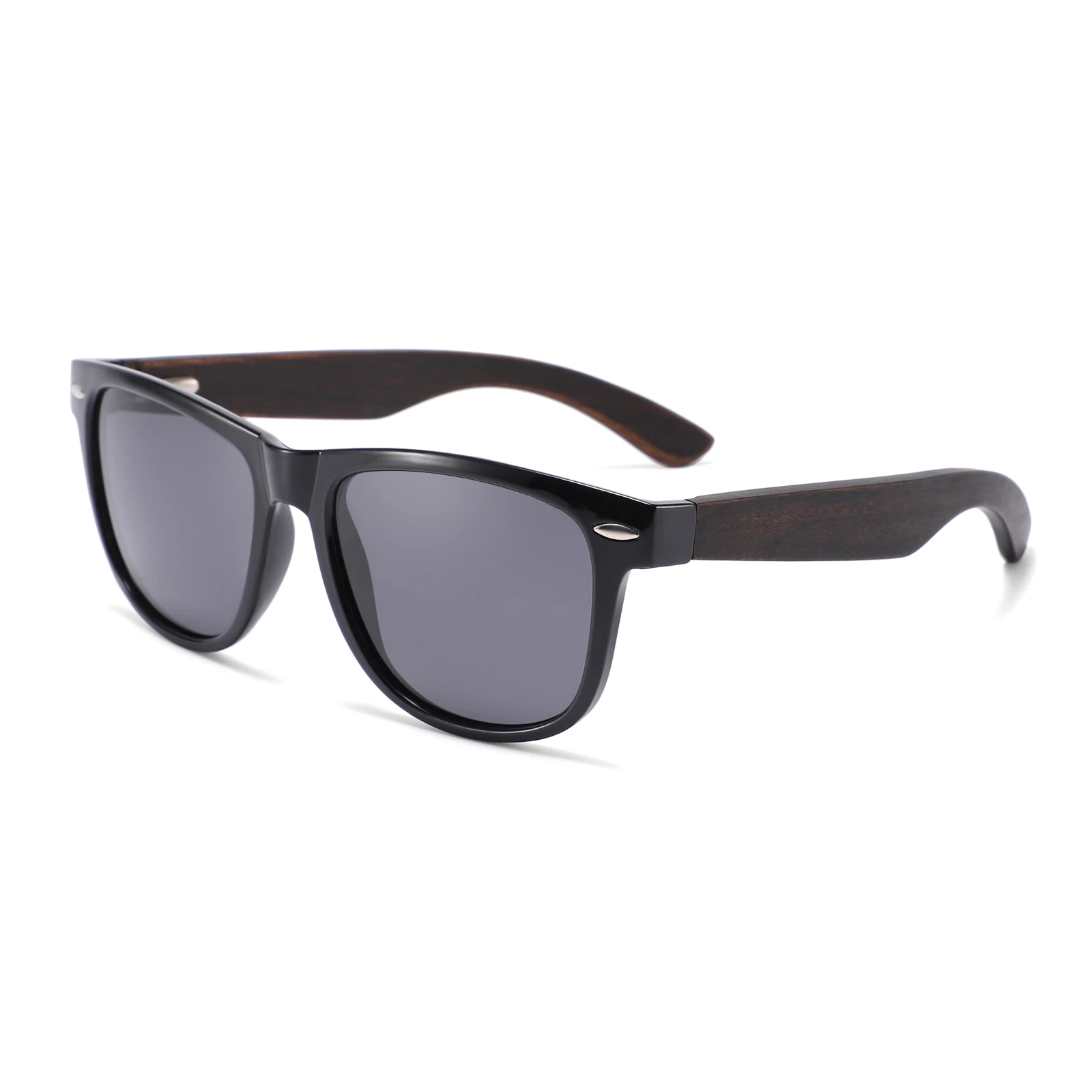 

New Arrival Wood Temple Sunglasses High Quality Wholesale Sunglasses UV400 Polarized Lens Sunglasses