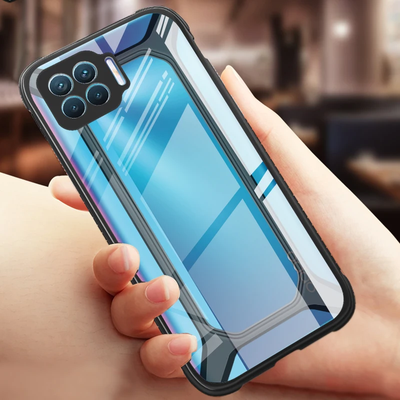 

Rzants For OPPO A93/ Reno 4F / F17 Pro Case [ Unicorn ] Hard Aryclic Clear Back Ultra Thin Cover Phone Casing