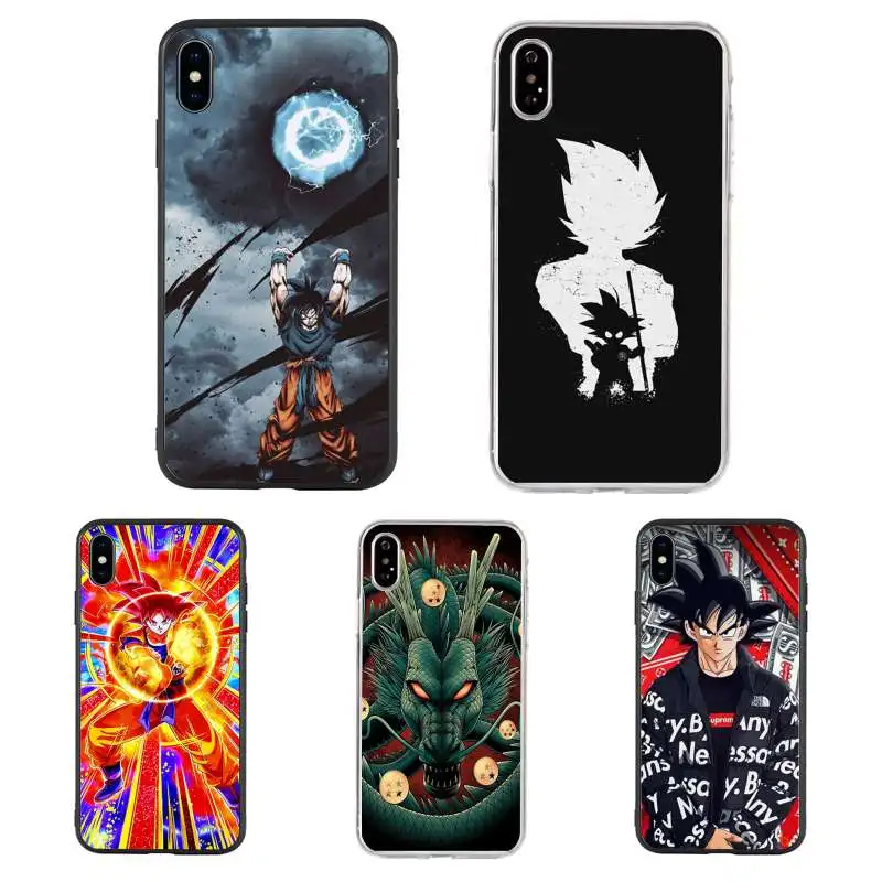 

2020 New Japan Dragon Ball Z Super Son Goku DBZ cover case for iPhone 11 Pro X XR XS MAX 6 S 7 8 Plus soft silicon phone case