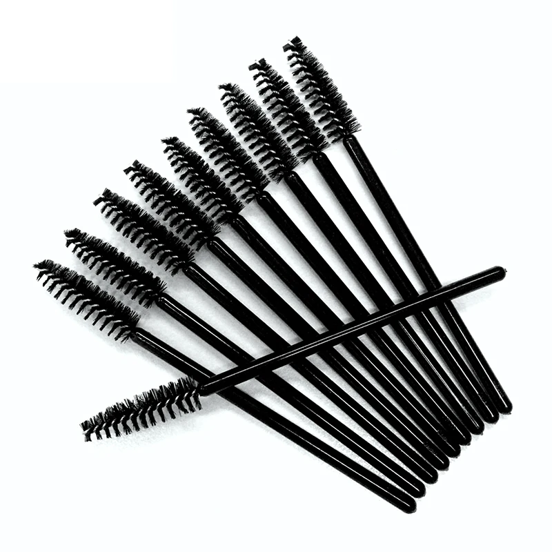 

NAGARAKU Eyelash Extension Mascara Brush 50 pcs /lot Micro Durable Disposable For Eyelash Glue Cleaning Tool, Black