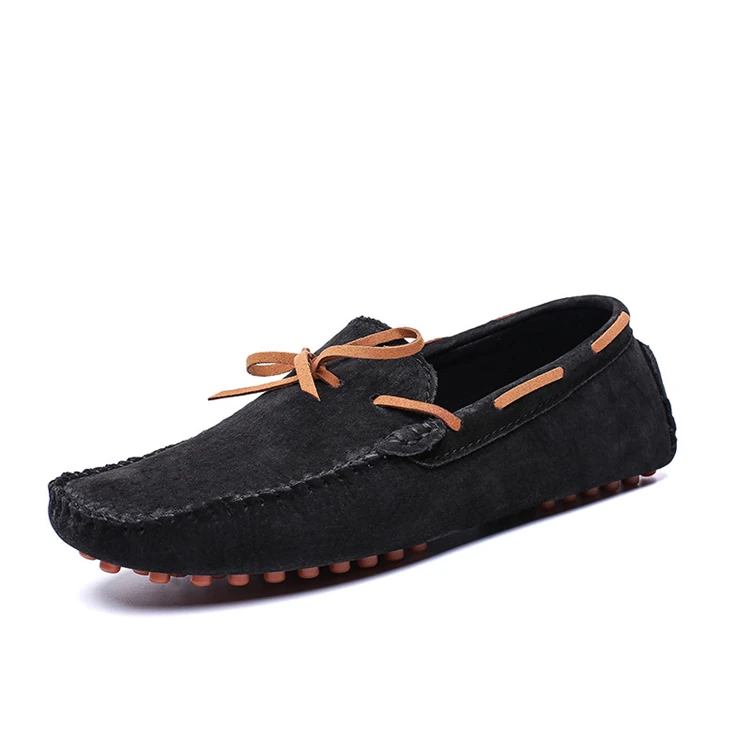 

New Design Men's Loafers Polish Driving Men Fashion Casual Genuine Leather Shoes, Apricot,brown,khaki,dark blue,black or customized