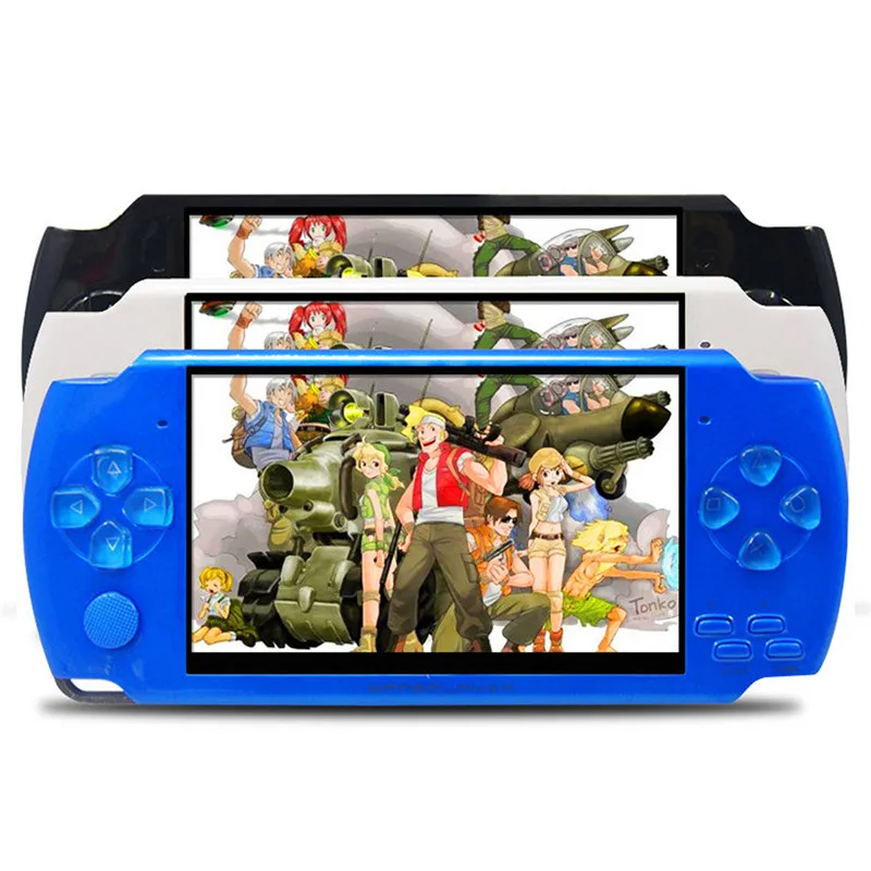Built-in 500 Childhood Classic Games Portable Handheld Video Game Console 8GB 4.3'' 32Bit Game Player