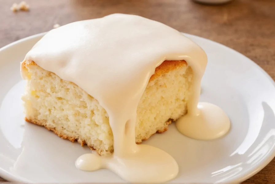 homemade cinnamon roll icing