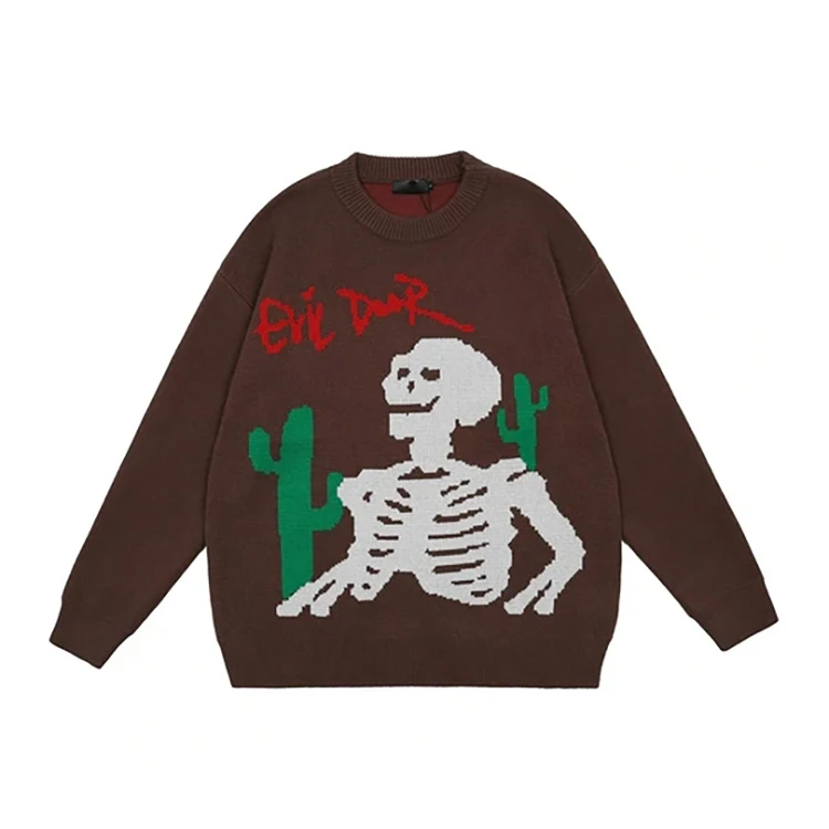 gg skeleton sweater