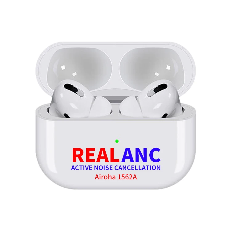

Dual Mic 35Db Real Active Noise Cancelling 1:1 Pods 1562 Chip Wireless Tws Airoha 1562A Anc Headphone Earbuds Air Pro 3