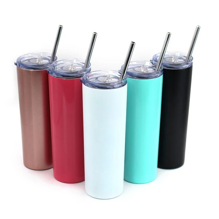 

Customized Stainless Steel Water Bottle Vacuum Cup Tumbler With Lid And Straw, Customized colors acceptable
