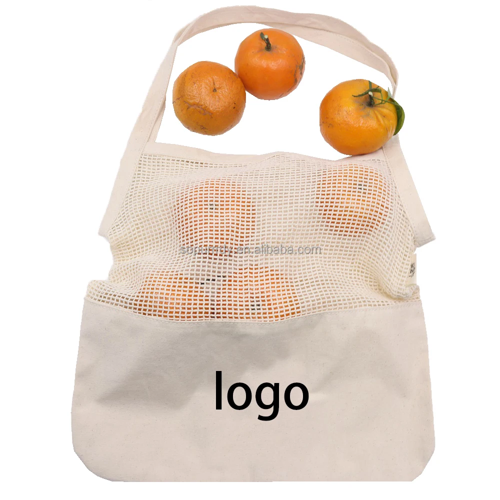

Sopurrrdy Eco friendly reusable market cotton mesh woven hand tote shopping grocery produce bags, Beige, red, yellow, pink, black, etc or customize