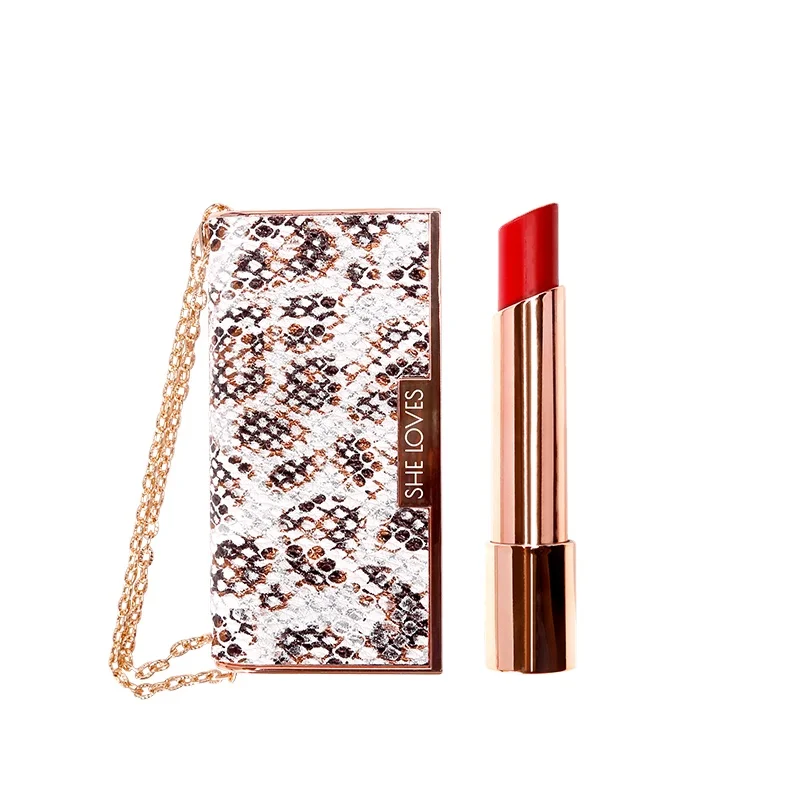 

Fashion Matte Lipstick With Texture And Senior Paste Pack Lipstick Gift Bag OEM