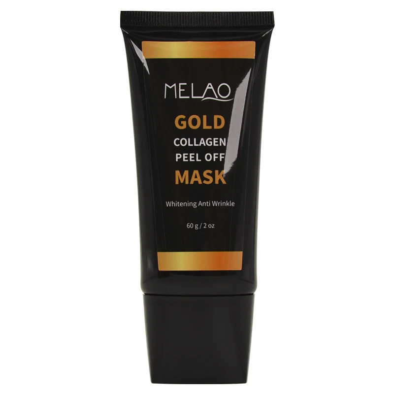 

MELAO Peel Off Powder Bio Collagen Crystal Facial 24K Foil Gold Skin Whitening Facial Mask