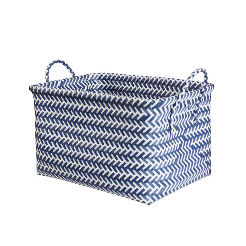 

Excellent quality plastic rattan PP wicker belt laundry basket storage basket with wholesale price, Multi colored