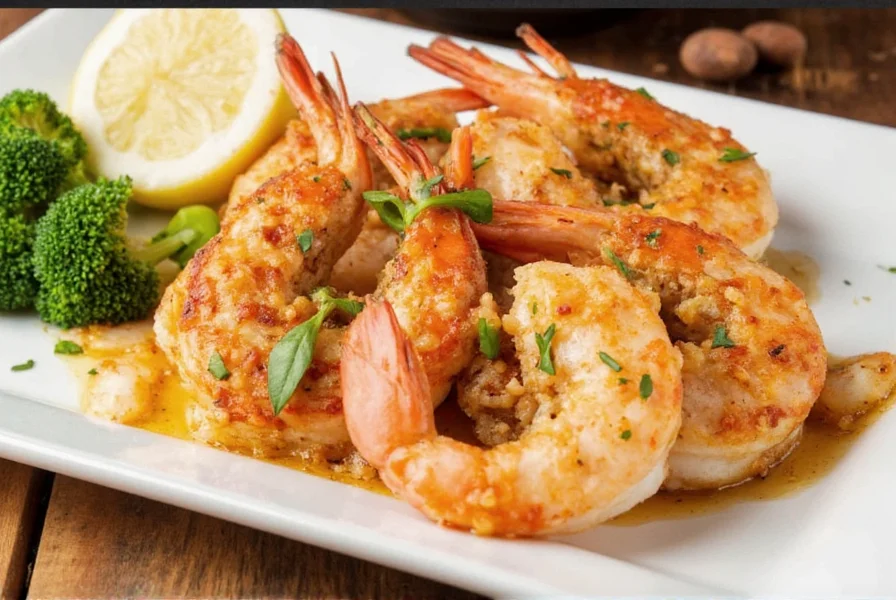 Seafood platter with various spice blends
