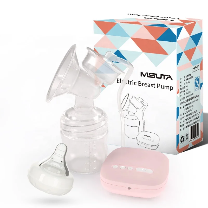 

Wholesale Electric Automatic Milking Device With Fedding Bottle breast pump, Pink