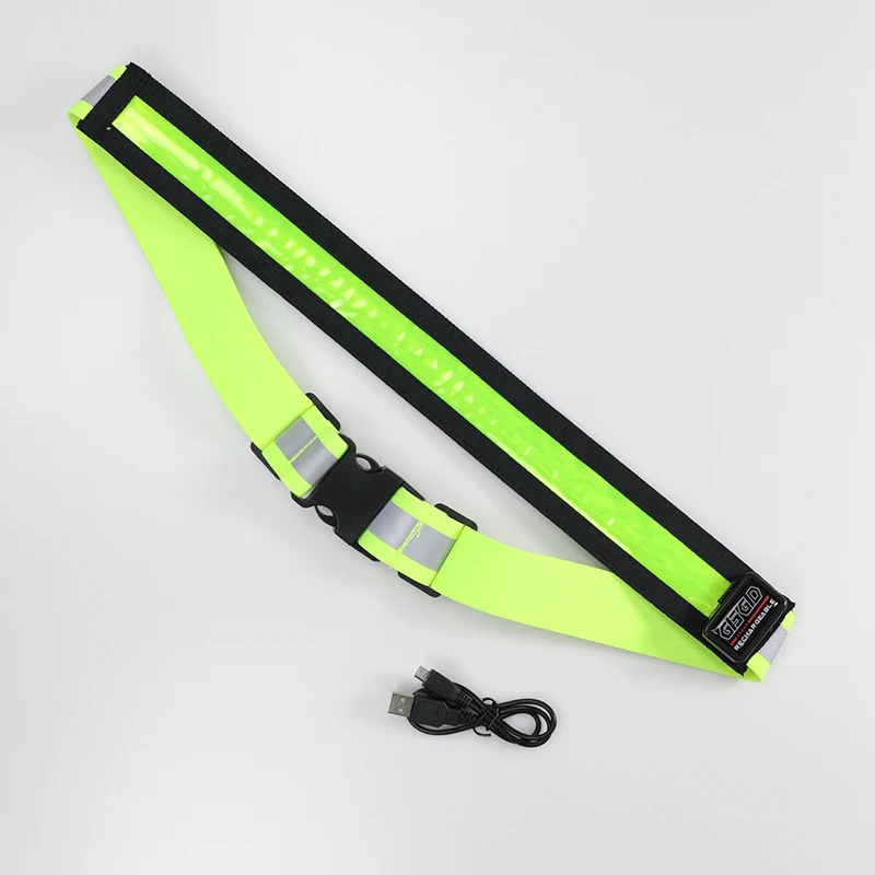 

2019 trend reflective led waistband with high quality