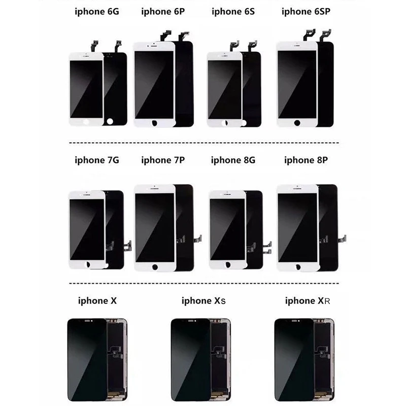 

Cell Phone Lcd Digitizer Accessories Parts Mobile Lcd Screen Mobile Phone Lcds Touch Display for x xr 11pro 12 pro